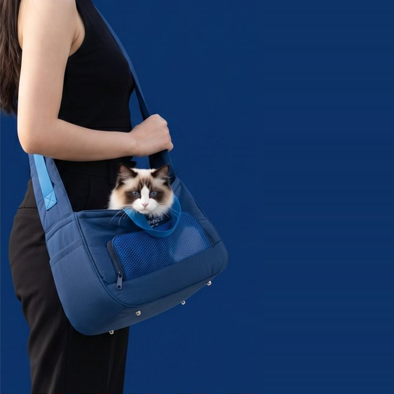 France FFF Pet Shoulder Carrier Bag